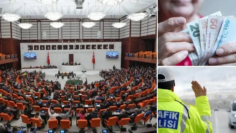 Meclis’te Önemli Günler: Emekli Zamları ve Yüksek Trafik Cezaları