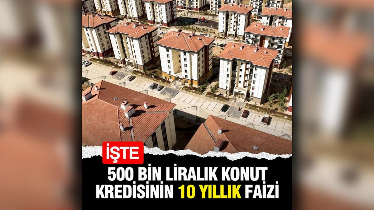 500 Bin Liralık Kredi İçin 10 Yılda 1.7 Milyon Lira Geri Ödeme