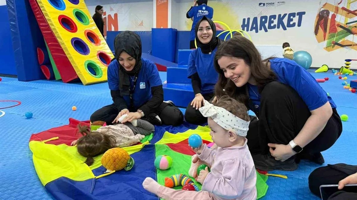 Pendik'te Hayata Geçirilen Anne-Bebek Spor Programı Sağlık Hedefli
