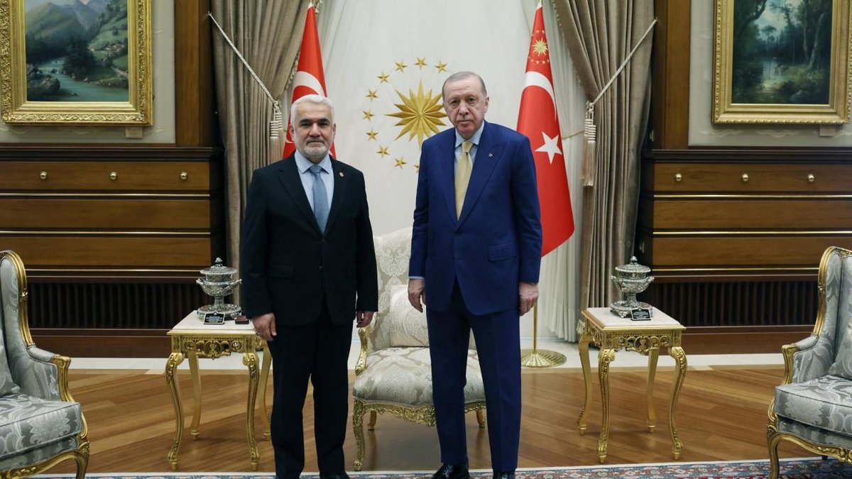 Cumhurbaşkanı Erdoğan, HÜDA PAR Lideri Yapıcıoğlu'nu Ağırladı