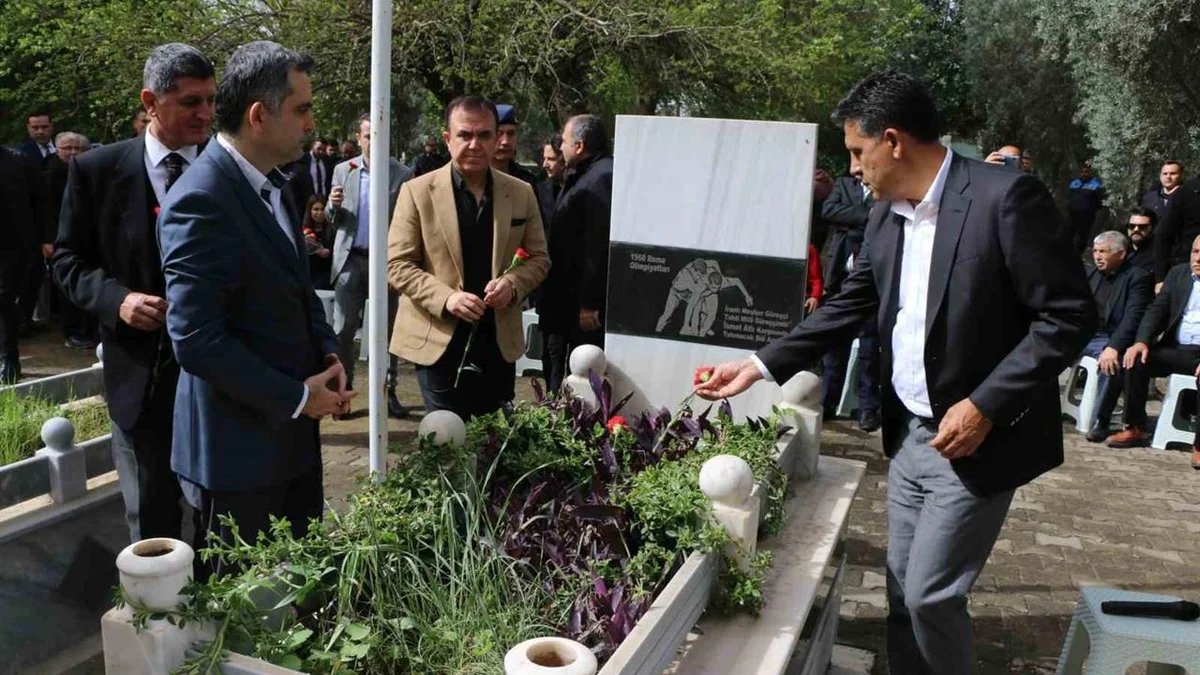 Adana Kozan'da Olimpiyat Şampiyonu İsmet Atlı Anma Etkinliği Yapıldı