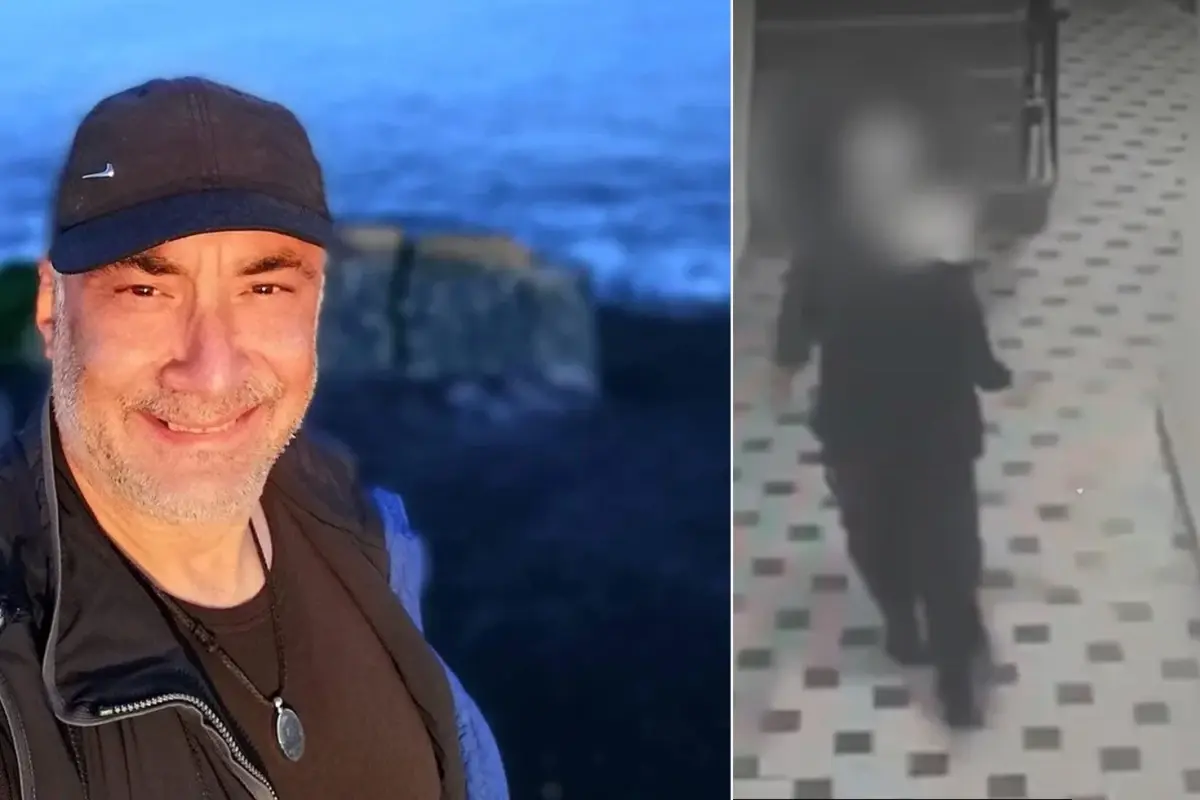 Yeşilçam oyuncusunu öldüren genç kızın kaçış anı kamerada