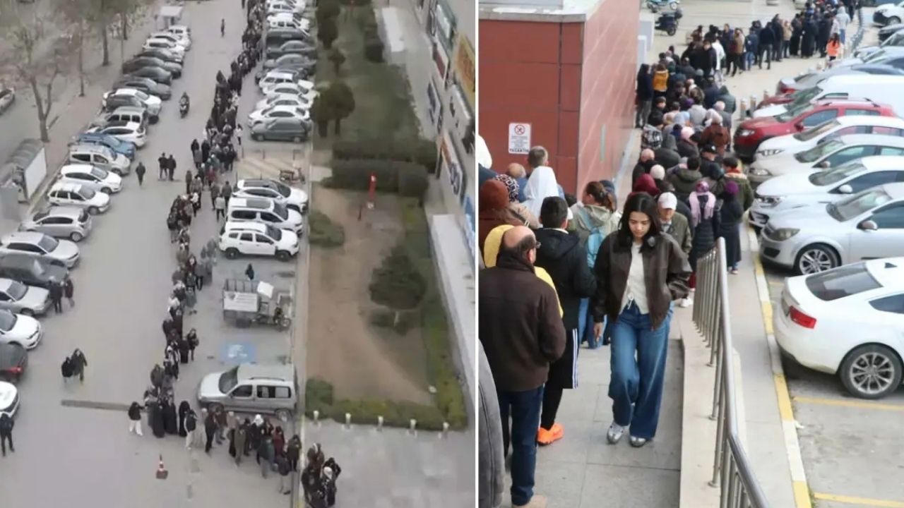 Denizli’de İndirim Kuyruğu: 9 Saatlik Bekleyiş