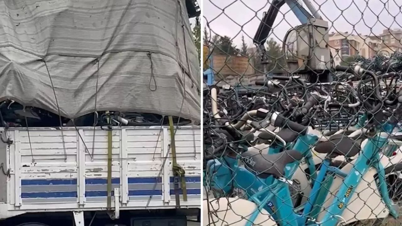 Milyonlarca liralık İSBİKE bisikletleri hurdaya dönüştü