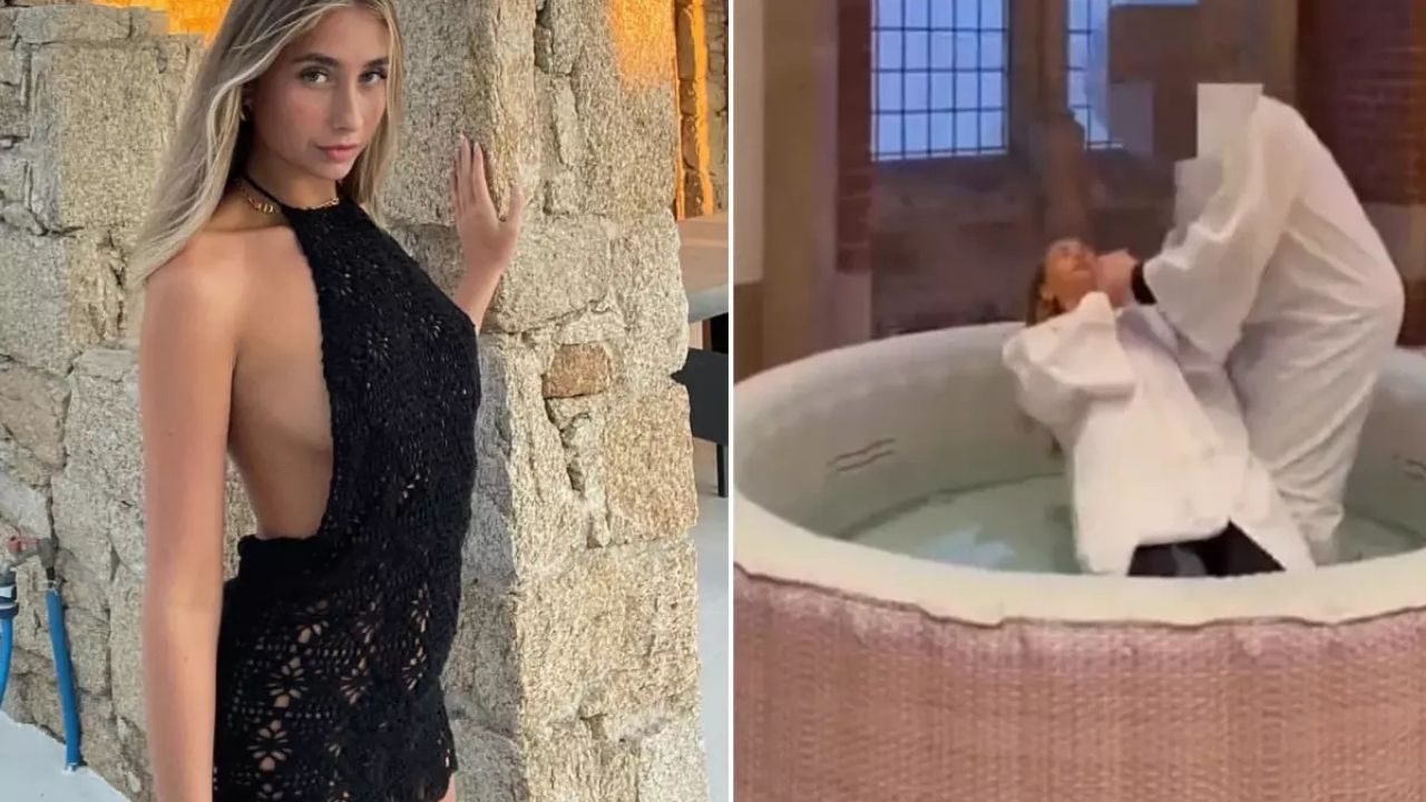 OnlyFans modelinden sürpriz karar: Yeniden vaftiz oldu