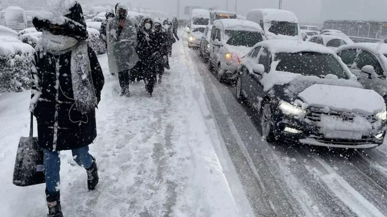İçişleri Bakanlığı Uyardı: 28 Aralık’ta Birçok İlde Kuvvetli Kar Yağışı Bekleniyor