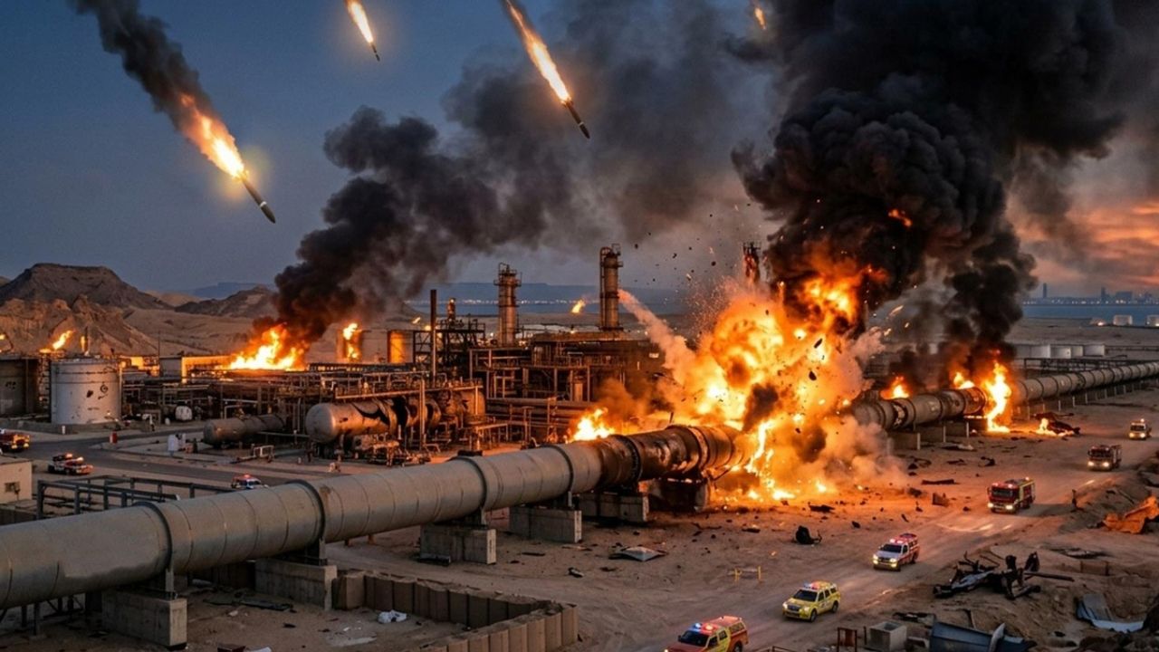 Suudi Arabistan Doğu-Batı Petrol Hattını Tedbiren Kapattı
