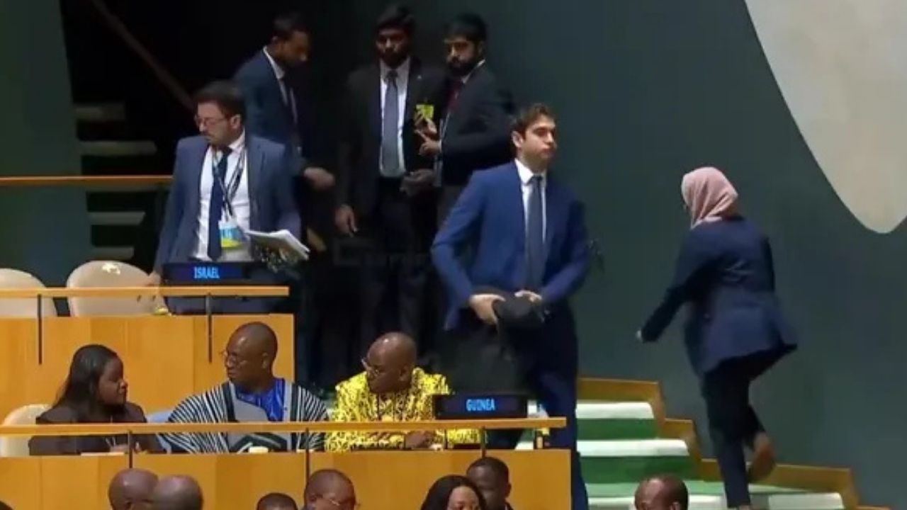 Erdoğan'ın Gazze Mesajı Sonrası İsrail Heyeti Salondan Ayrıldı