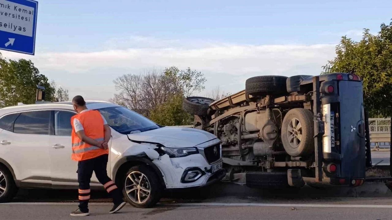Market Önünde Dehşet: Çocuklu Otomobili Gasbedip Kaza Yaptı