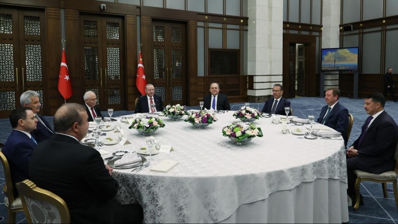 Erdoğan, yüksek mahkeme başkanlarıyla Cumhurbaşkanlığı'nda buluştu