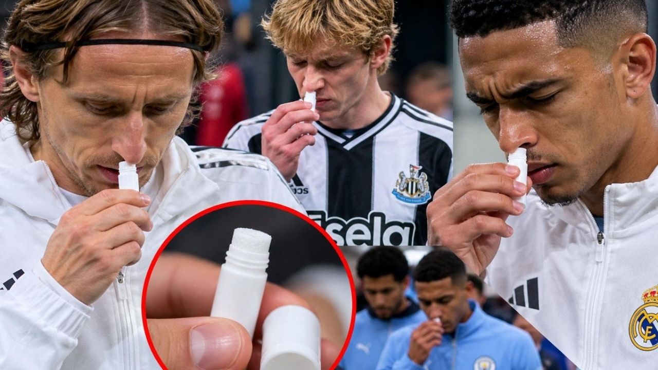 Futbolcuların maç öncesi kokladığı küçük tüplerin sırrı ne?