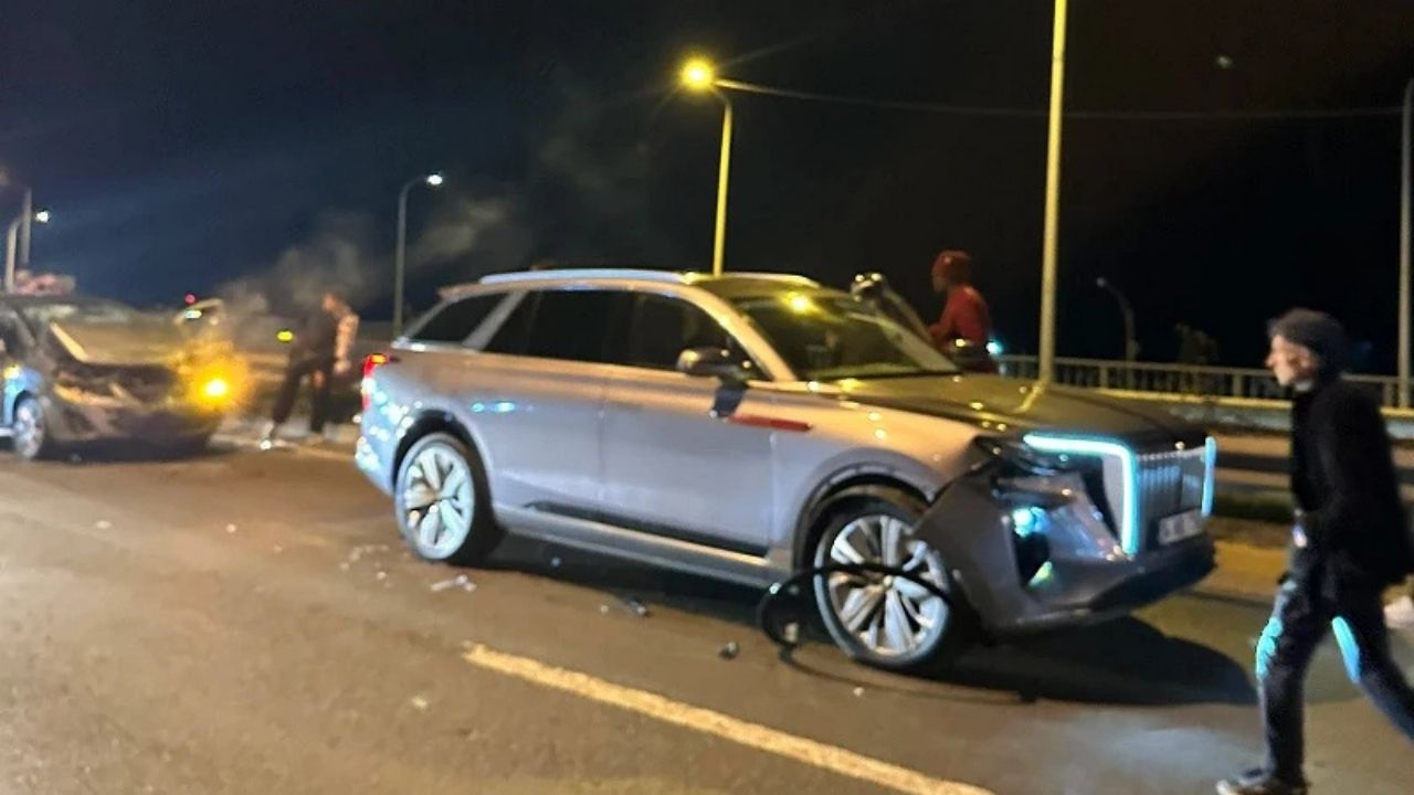 Trabzonspor Kalecisi Andre Onana Maç Sonrası Trafik Kazası Geçirdi