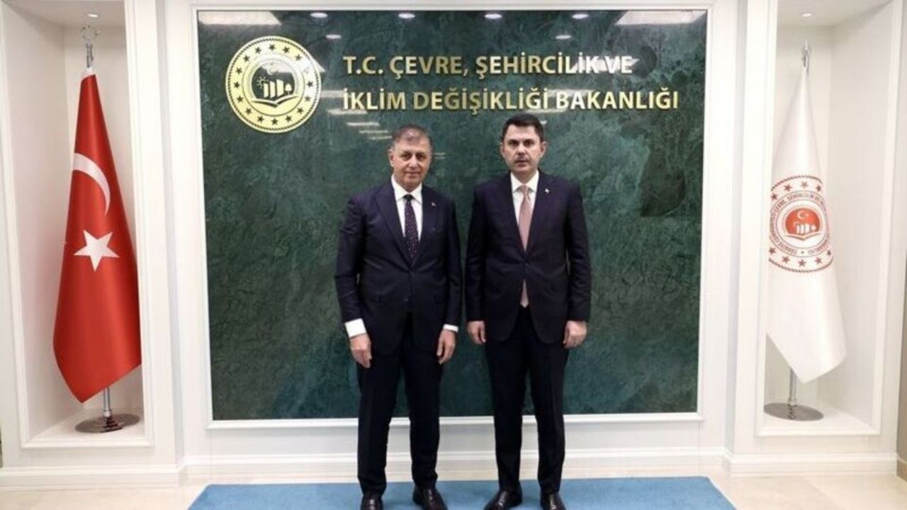 Bakan Murat Kurum Ve Cemil Tugay İzmir İçin Bir Araya Geldi