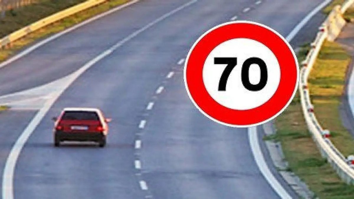 Bugünden İtibaren Uygulamada! Hız Limiti 70 Kilometreye İndirildi