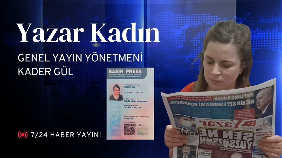 Yazar Kadın Genel Yayın Yönetmeni Kader Gül Basın Kartı Aldı Yazar Medyada Kurumsal Güç Artıyor