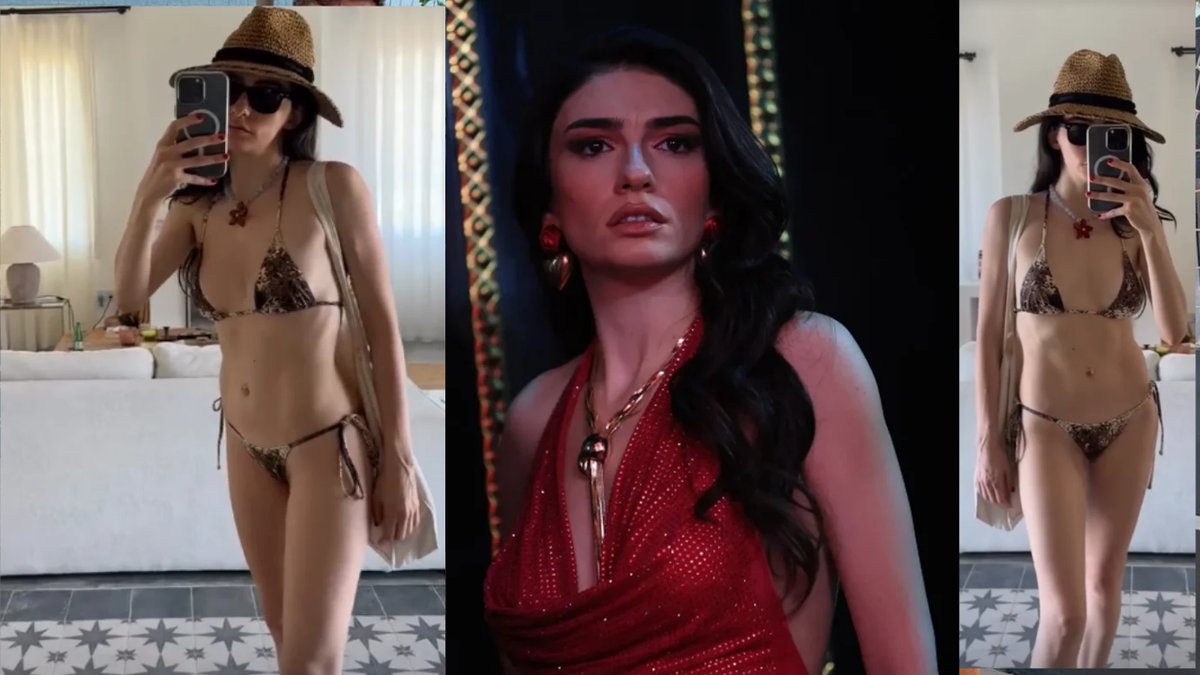Hazar Ergüçlü’nün Tatil Kareleri Sosyal Medyada Gündem Oldu