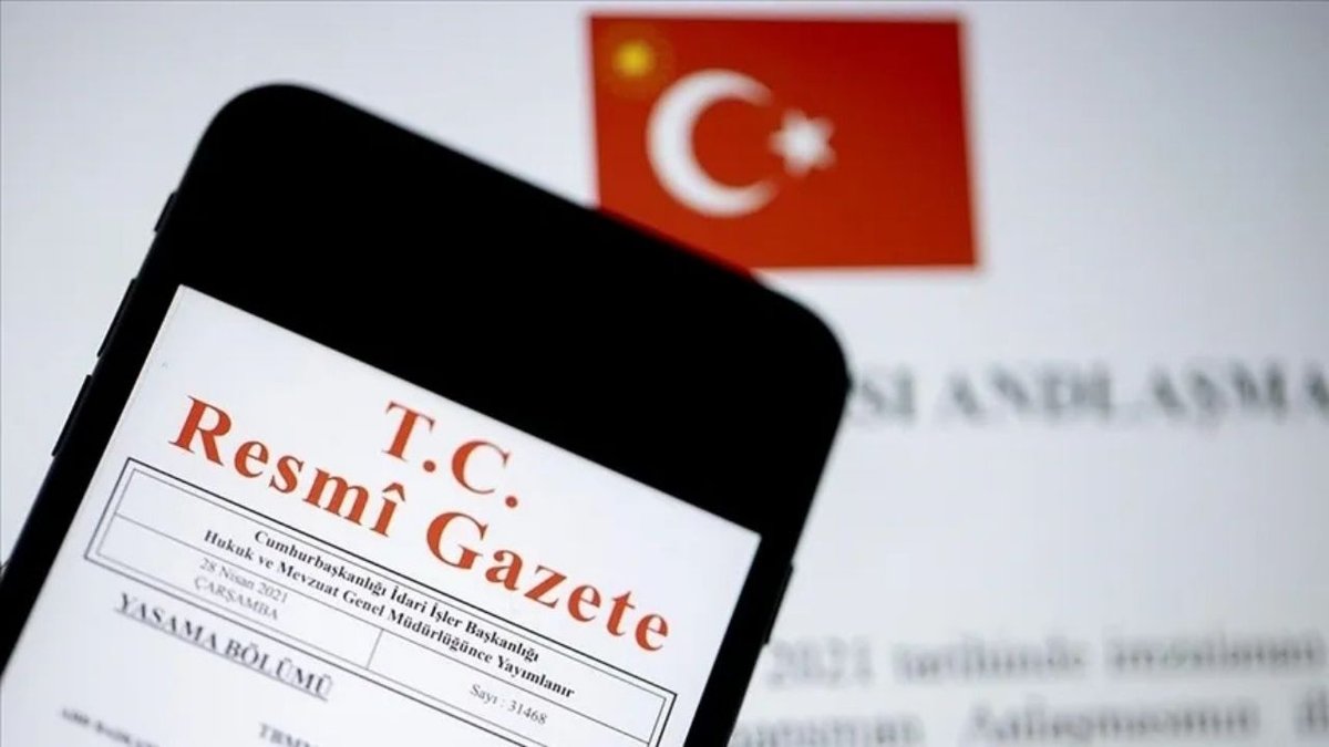 Resmî Gazete’de Yeni Düzenlemeler Ve İlanlar Yayımlandı