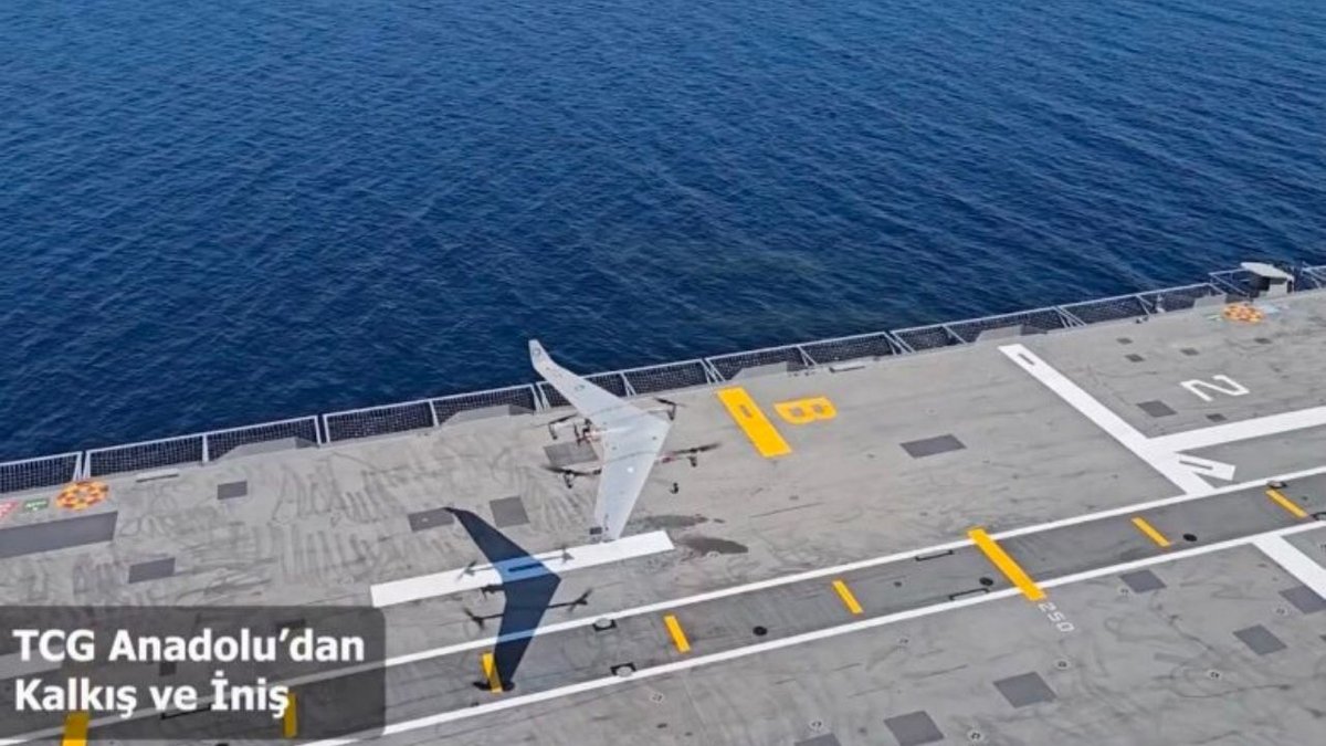 KALKAN DİHA, TCG Anadolu Ve TCG Burgazada’da Test Uçuşunu Başarıyla Gerçekleştirdi