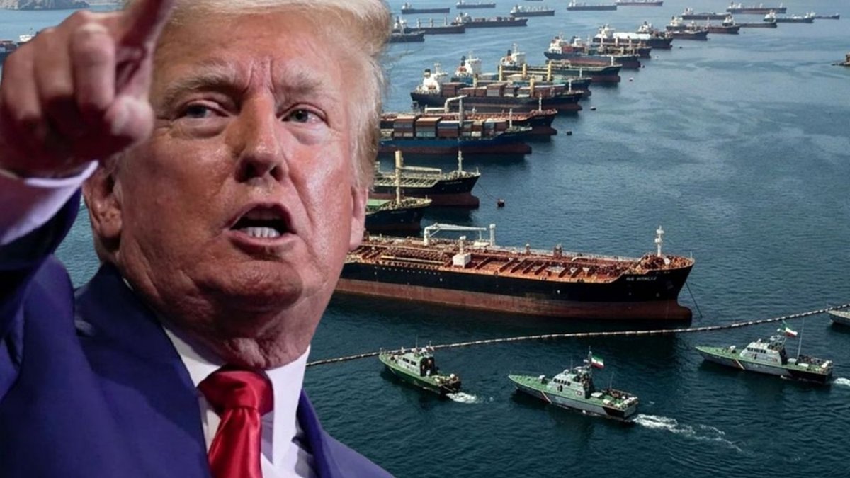 Trump’tan Hürmüz mesajı: “Ablukaya yaklaşan İran gemileri imha edilecek”